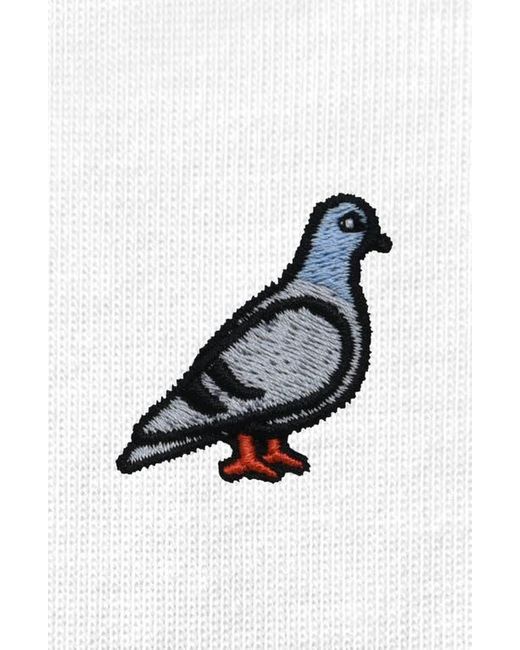 Alix White Pigeon Jersey Tee for men