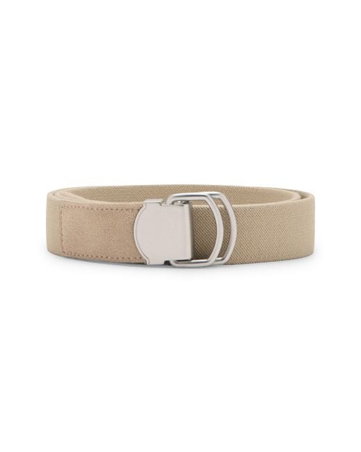 Mango Natural Mixed Media Belt for men