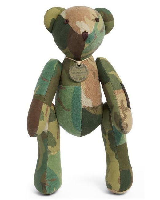 Ralph Lauren Green Patchwork Camo Bear for men