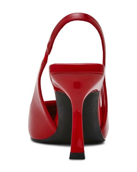 Anne Klein Red Itzy Pointed Toe Slingback Pump