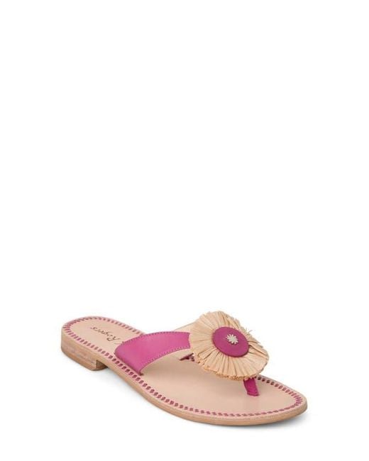 Jack Rogers Pink Cay Flip Flop