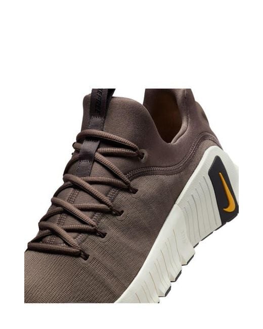 Nike Brown Free Metcon 6 Training Shoe for men