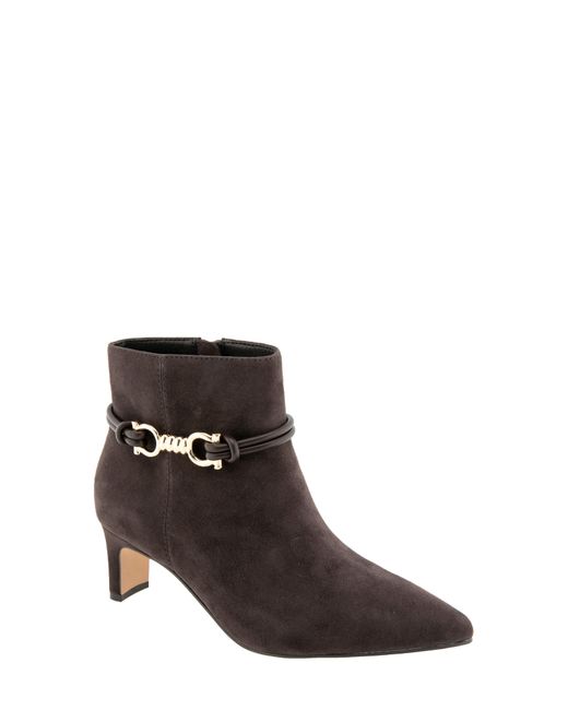 Andre Assous Brown Wrenna Pointed Toe Bootie