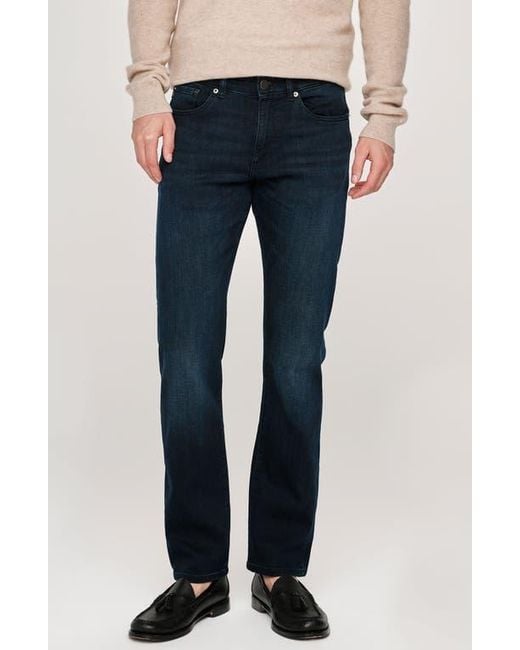 DL1961 Blue Russell Slim Straight Leg Jeans for men