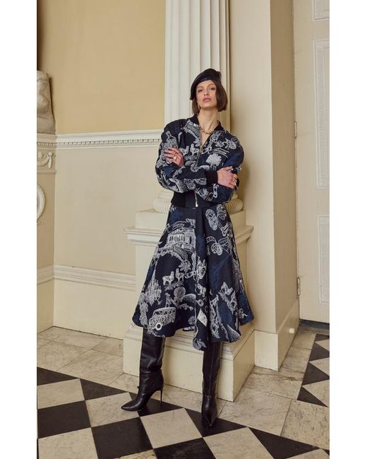 Temperley London Blue Anniversary Skirt