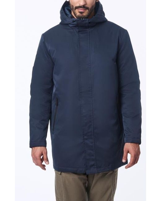 Bernardo Utility Hooded Walking Coat in Blue for Men Lyst