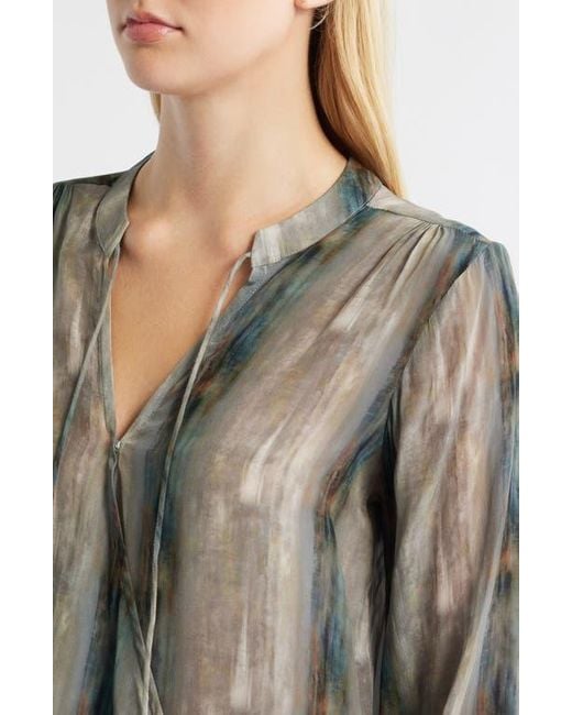 Apny Green Printed Top