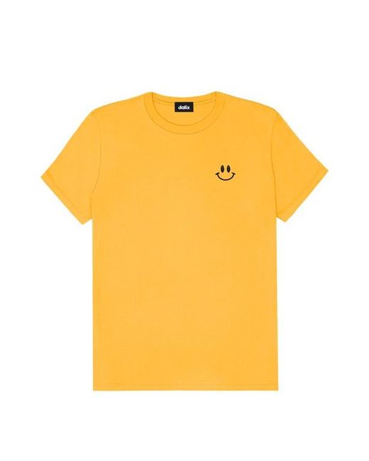 Alix Yellow Smile Face Tee