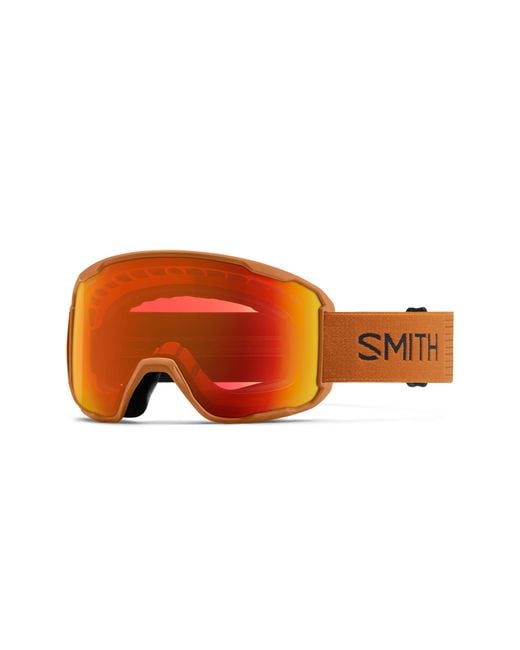 Smith Orange Preview Chromapop Shield Snow Goggles