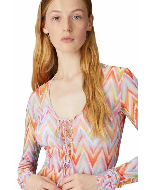 Missoni White Fitted Long Cover-Up