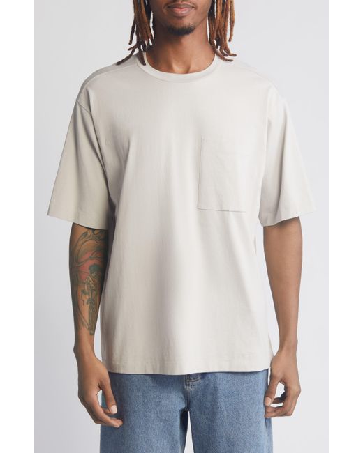 BP. White Oversize Pocket T-shirt for men