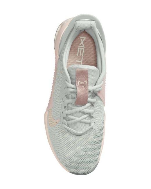 Nike White Metcon 9 Flyease Training Shoe