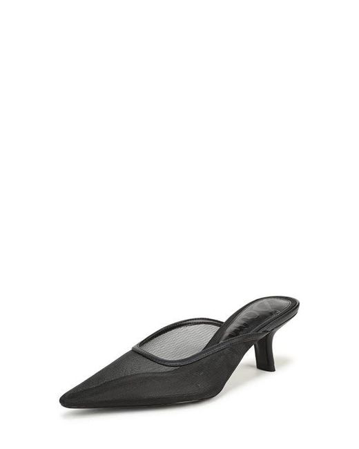 Sam Edelman Black Brandy Mesh Pointed Toe Mule