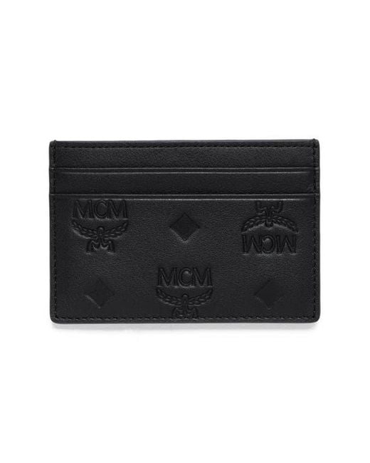 MCM White Aren Card Case