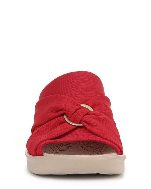 LifeStride Red Serenade Slide Sandal