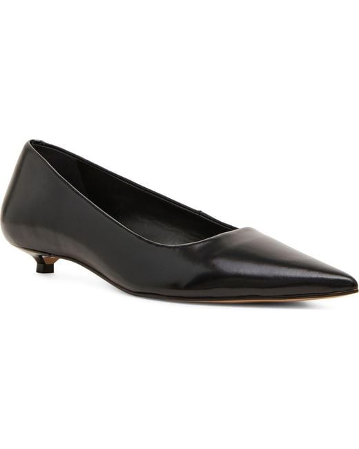 Steve Madden Black Ardyn Pointed Toe Pump