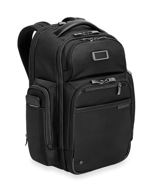 Briggs & Riley Black Medium Work Cargo Backpack