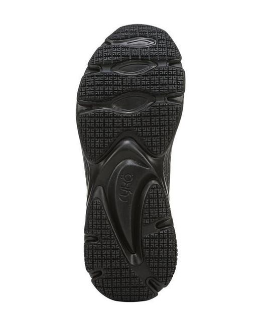 Ryka Black Devotion Max Sr Walking Sneaker