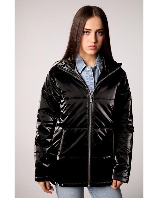 Blue Revival Black Hailey Jacket With Removable Denim Insert