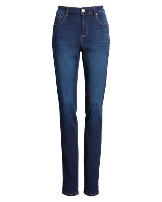 1822 Denim Blue Butter Tall High Waist Skinny Jeans
