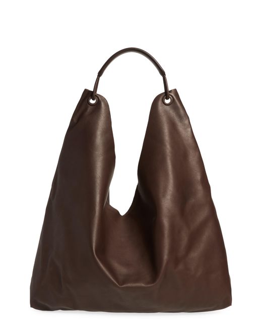 The Row Brown Bindle 3 Large Hobo Bag
