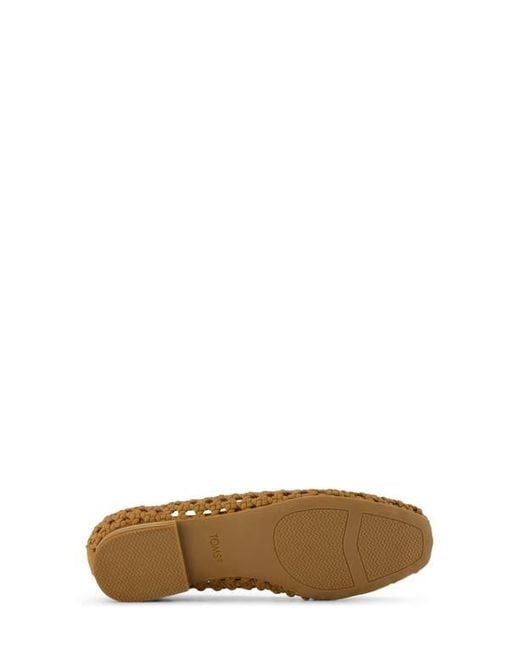 TOMS Brown Briella Flat