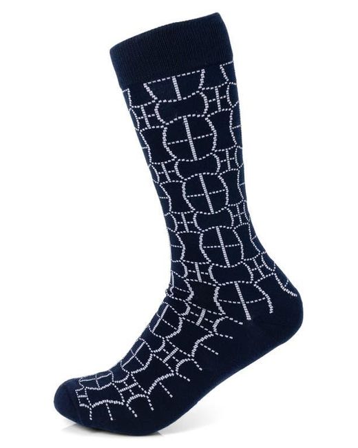 Cufflinks Inc. Blue Hidden Message Assorted 3-Pack Socks for men
