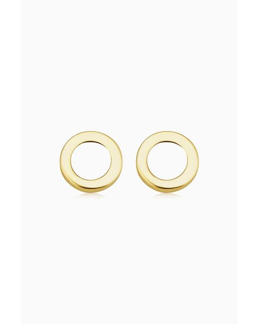 Oradina Multicolor 14K Full Circle Studs
