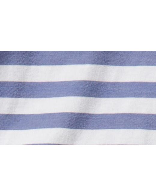 Citizens of Humanity Blue Kyle Stripe Organic Cotton Baby Tee