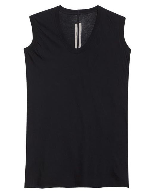 Rick Owens Black Forever Basic Cotton Vest