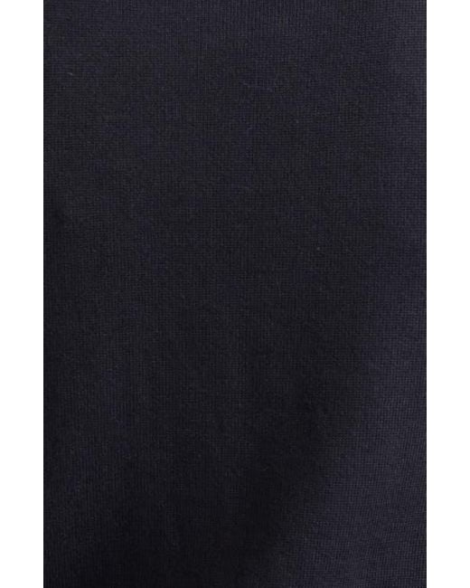 Carolina Herrera Black Leaf Embroidered Silk & Cotton Cardigan