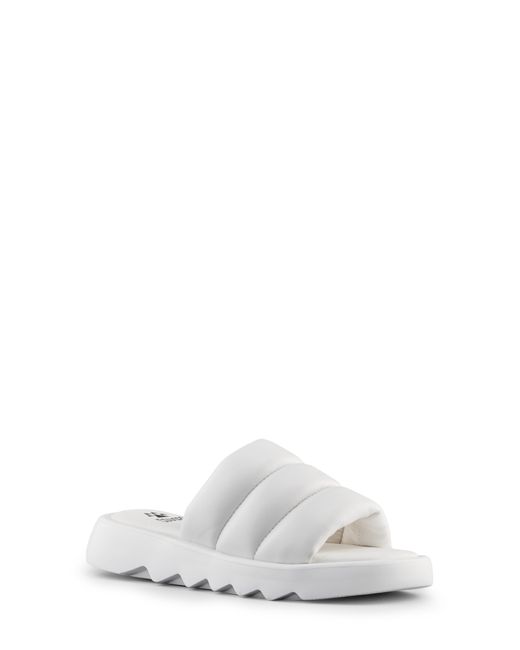 Cougar Shoes Julep Slide Sandal in White | Lyst