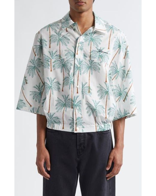 Jacquemus Blue La Chemise Canevas Button-Up Shirt for men