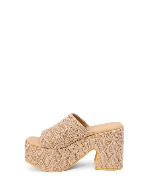 Matisse Natural Como Platform Sandal