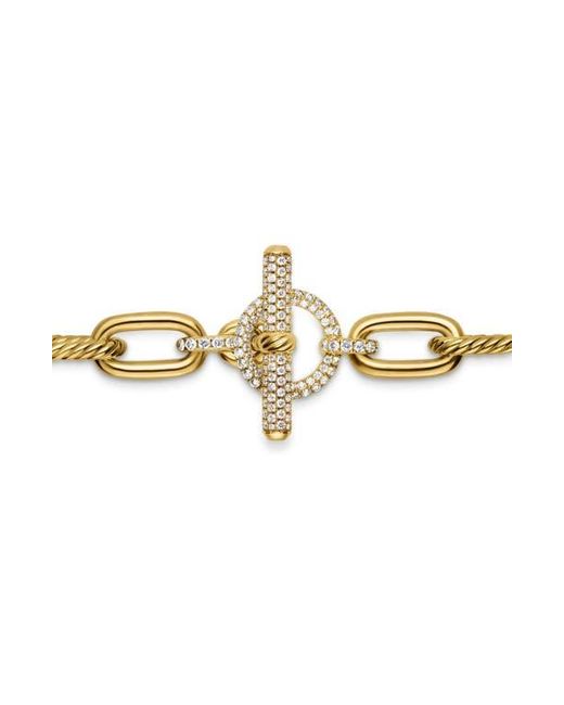 David Yurman Metallic Dy Madison Toggle Chain Necklace