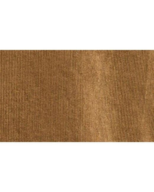 Lucky Brand Brown Cotton Corduroy Button-Up Utility Shirt for men
