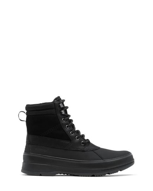 Sorel Black Waterproof Insulated Hiking Boots for men