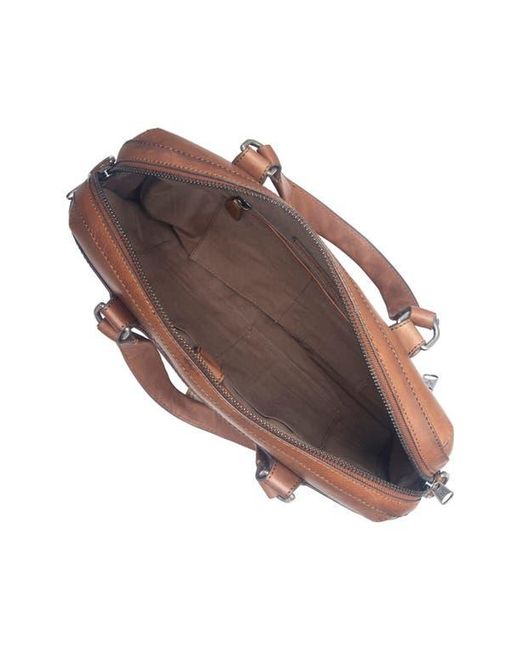 Frye Brown Nash Leather Briefcase