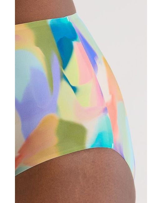 Meundies Blue Dreamseam High Waist Shortie Briefs