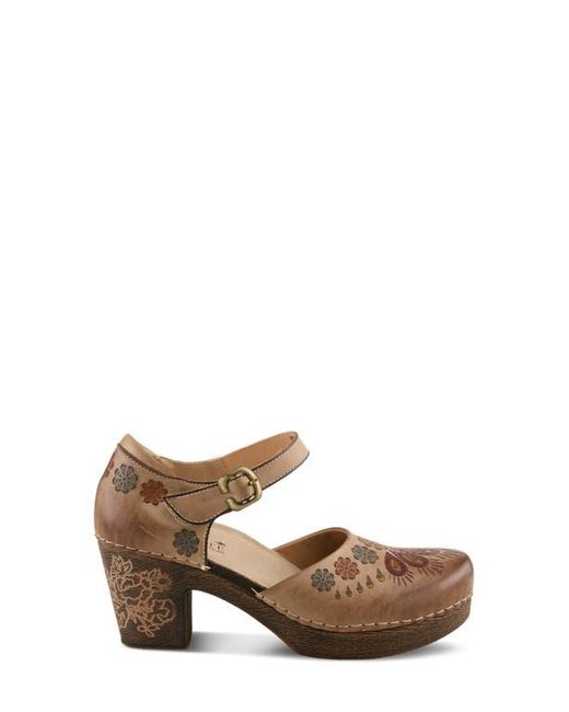 Spring Step Brown Bridgitte Clog
