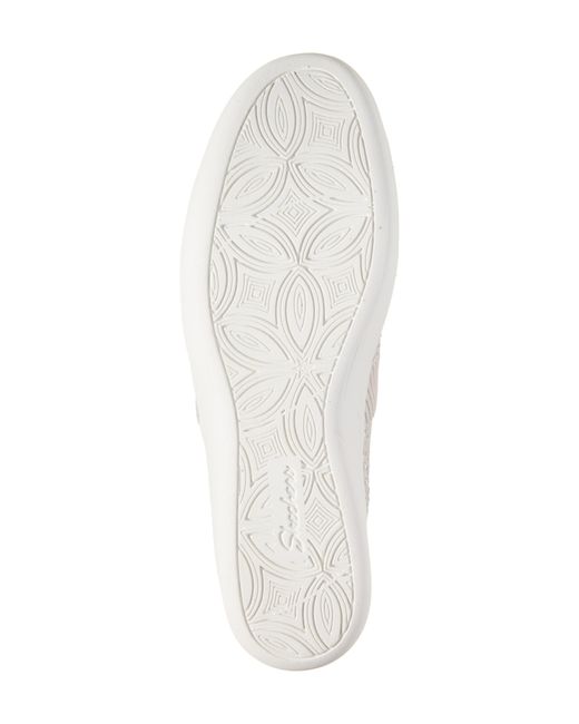 Skechers White X Martha Stewart Pier Lite Reflection Wedge Slip-on Sneaker