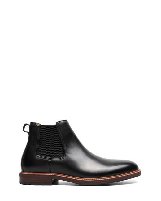 Florsheim Black Anthem Plain Toe Chelsea Boot for men