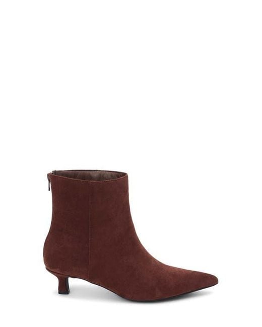 Matisse Brown Genesis Kitten Heel Bootie
