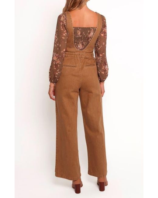 Petal & Pup Brown Vieve Denim Jumpsuit