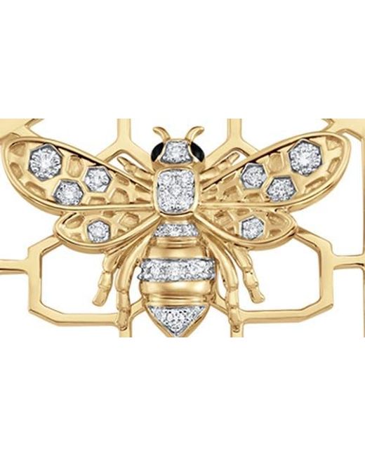 Sara Weinstock Metallic Queen Bee Diamond Charm