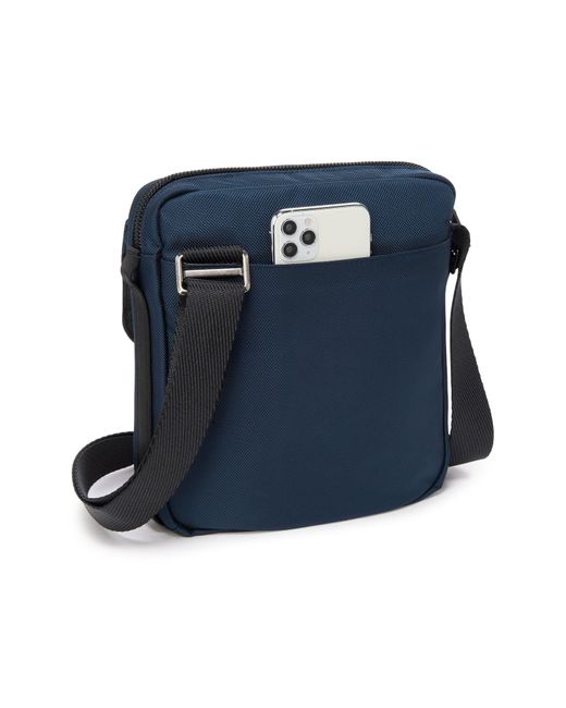 Tumi Blue Junior Crossbody Bag for men