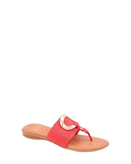 Andre Assous Pink Nixi Featherweights Flip Flop