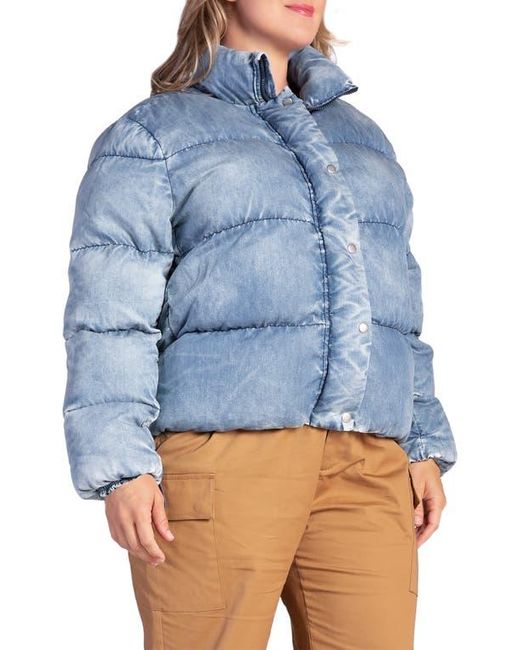 Standards & Practices Blue Polaris Puffer Jacket