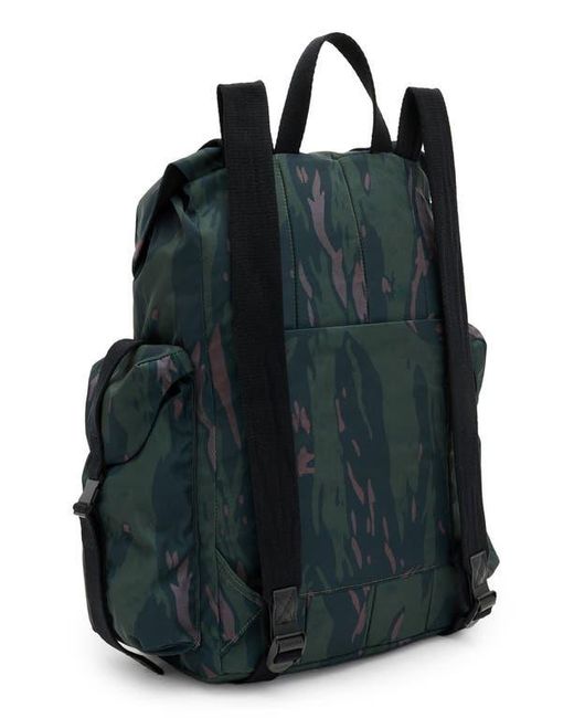 AllSaints Mars Rec Nylon Backpack in Black | Lyst