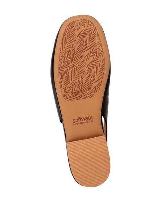 Softwalk® Blue Katy Slingback Flat